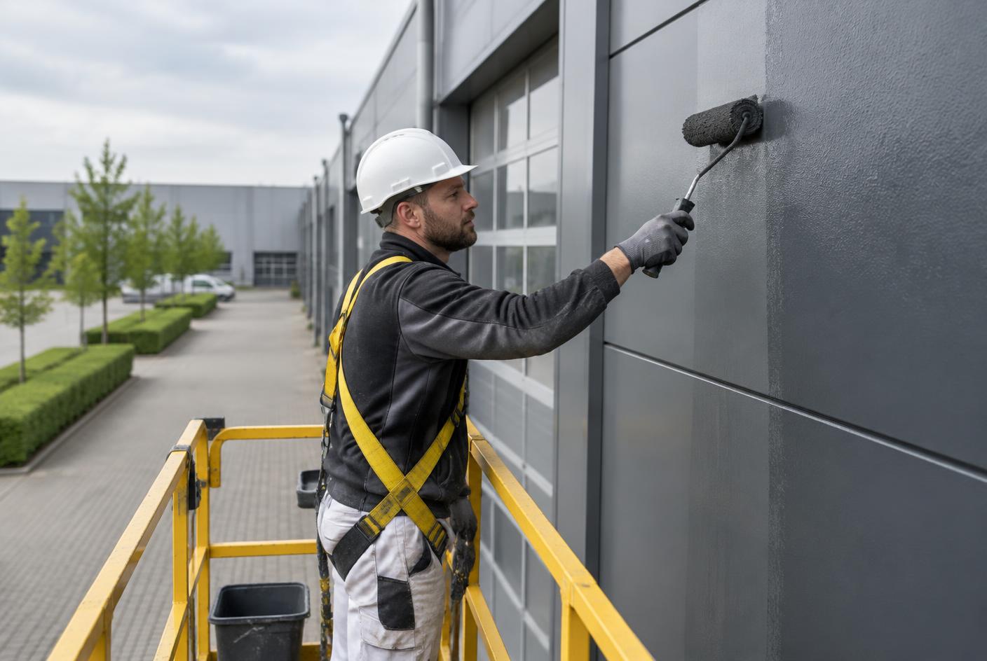 Illustratief beeld van coatingwerk