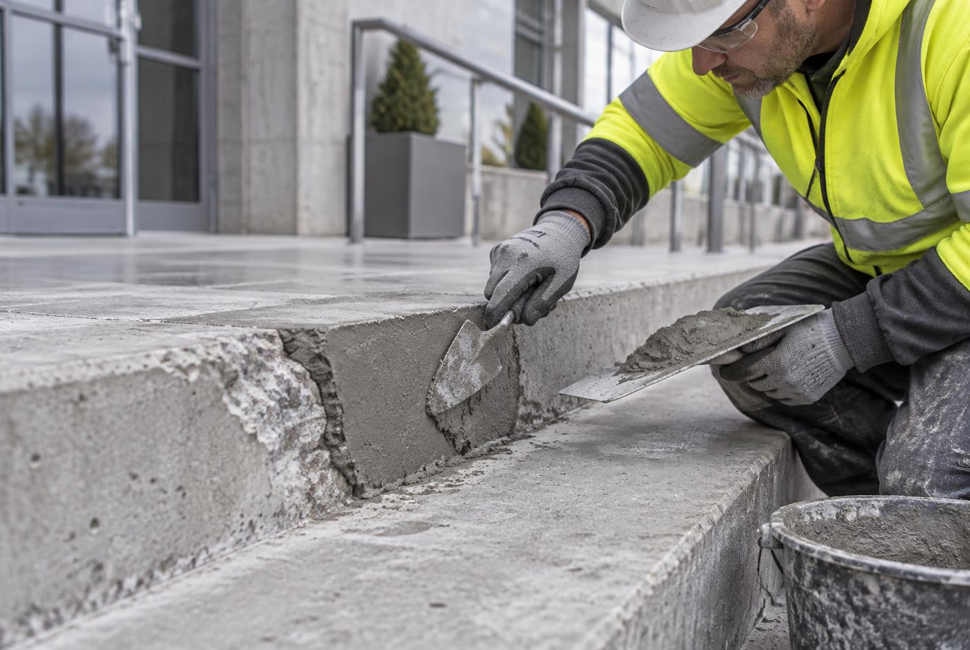 Illustratief beeld van betonherstel