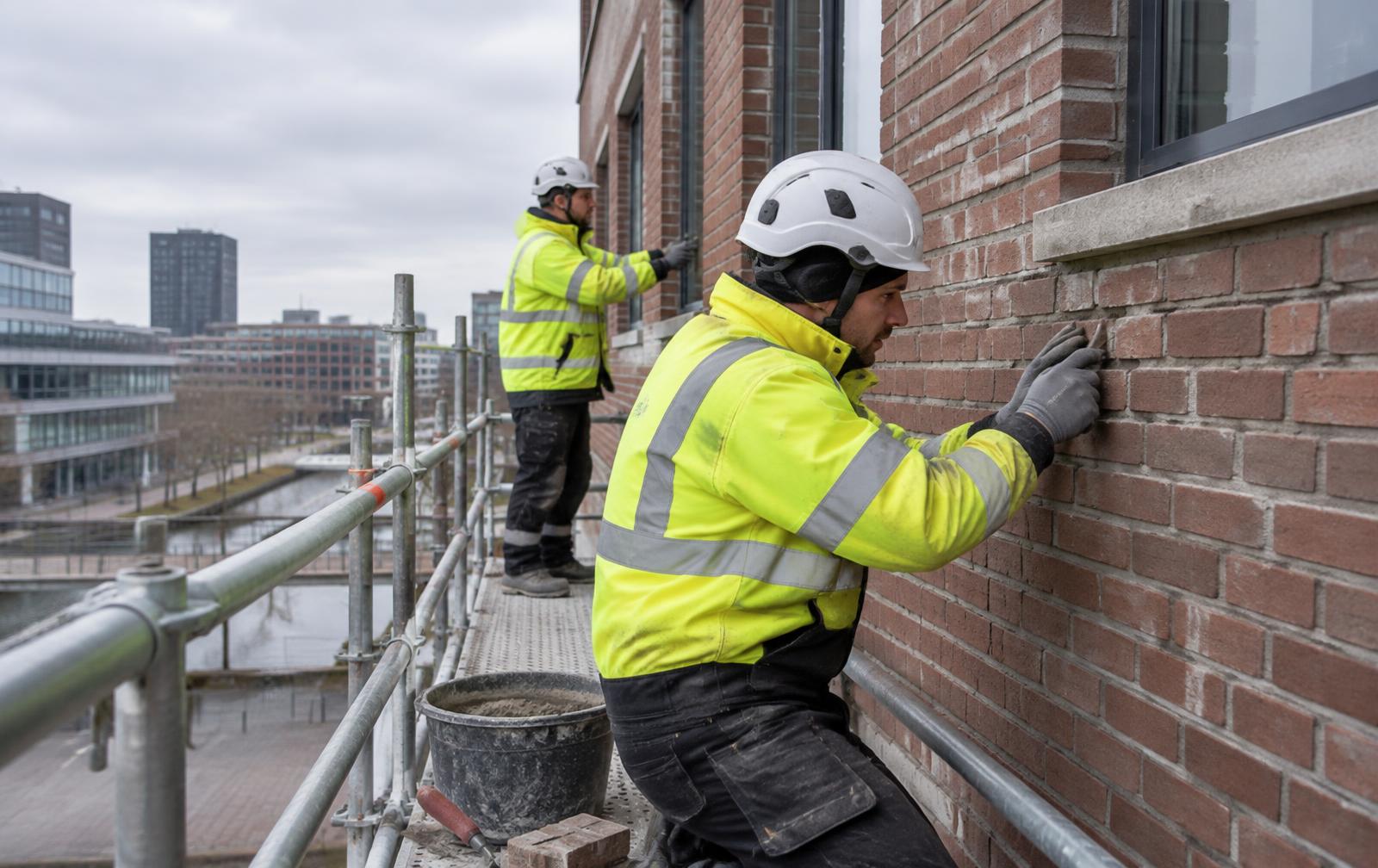 Illustratief beeld van professioneel gevelonderhoud